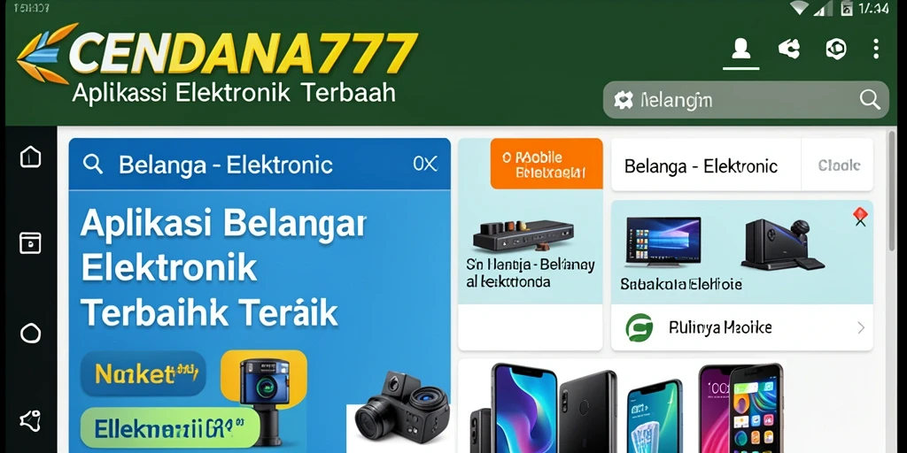 Tampilan antarmuka CENDANA777 yang modern dan fungsional.
