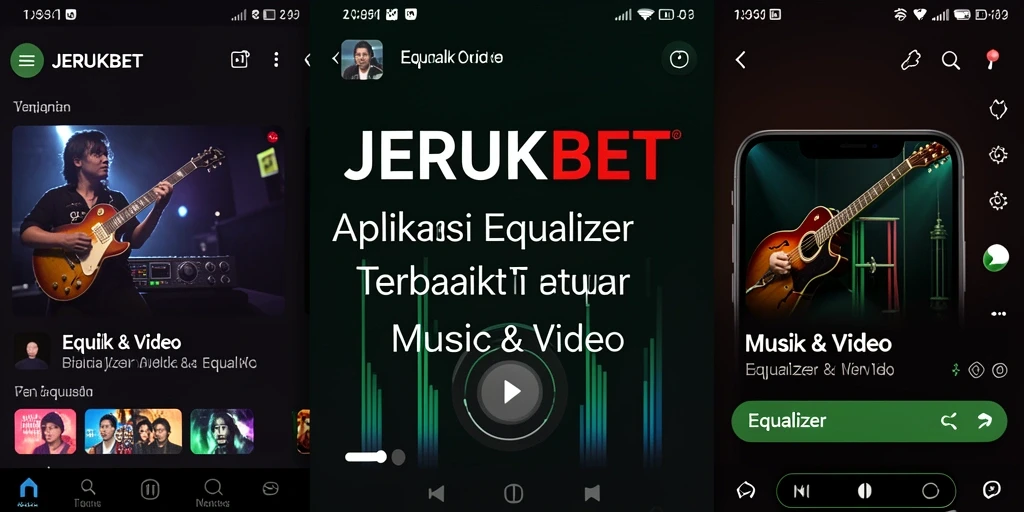 Tampilan antarmuka <strong>JERUKBET</strong> yang modern dan fungsional untuk Equalizer.