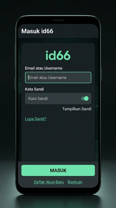 Cara Mudah Masuk Akun id66 untuk Android